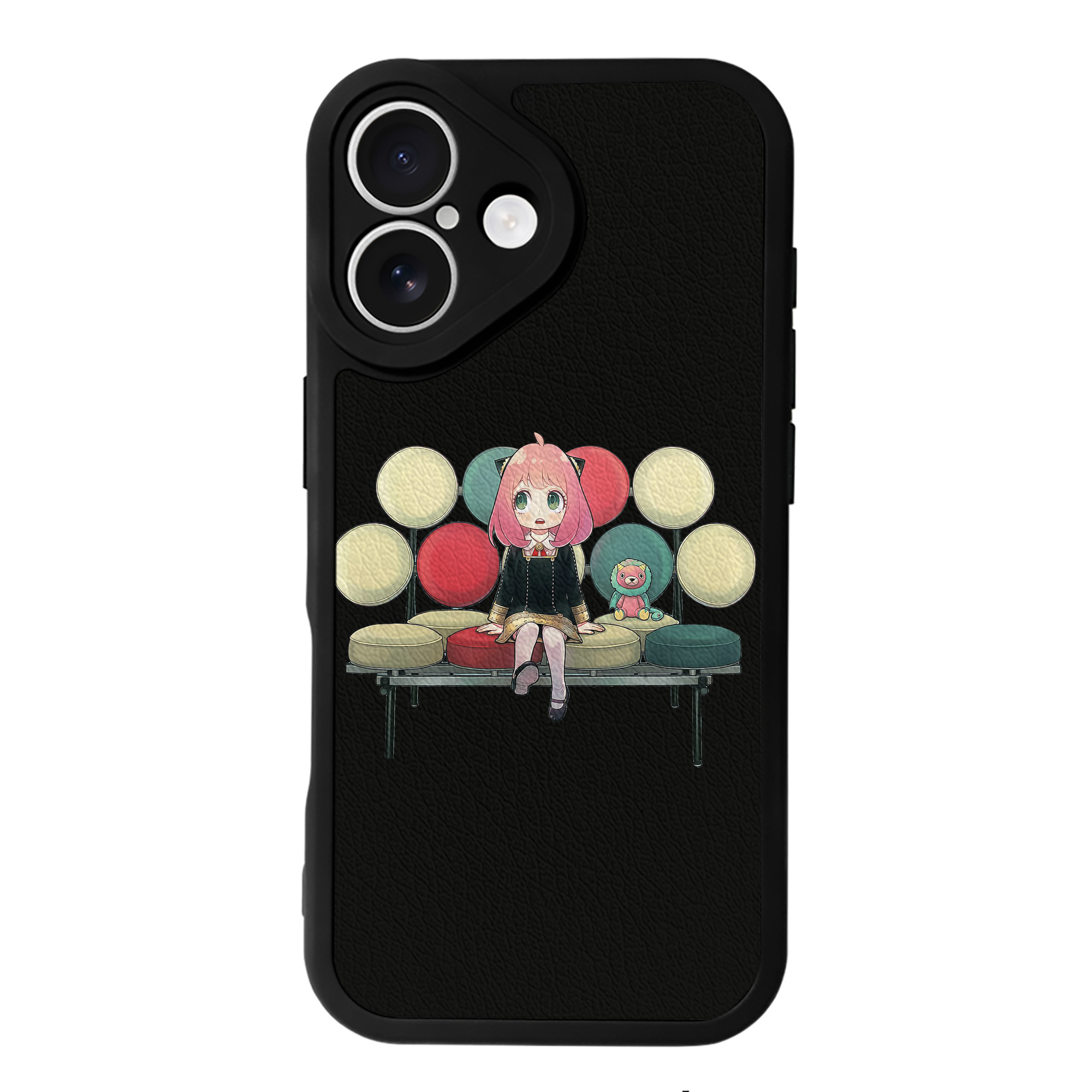 （画像用） SPY×FAMILY间谍家家酒 【iPhone 16シリーズ対応】シリコンスマホケース（レザー調） 材質：シリコン